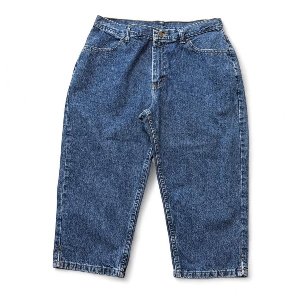Vintage 90s Lee Riders Cropped Jeans, Women's Size‎ 14P